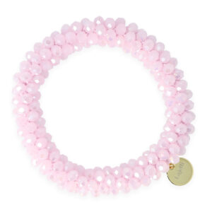 armband / haarelastiek roze