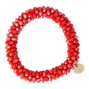 Armband / Haarelastiek Rood