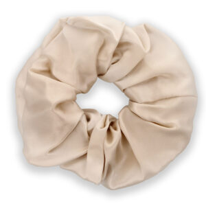 Zijden Schrunchie Champagne