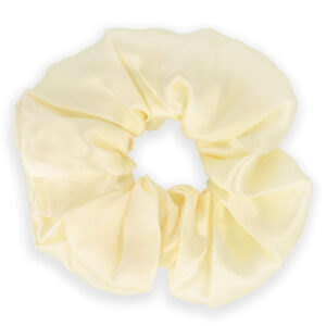 Zijden Schrunchie Ivoor