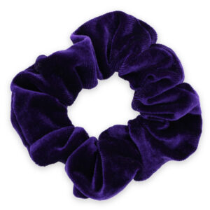 Velvet Scrunchie Paars