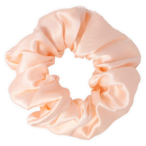 Zijden Schrunchie Zalmroze